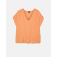 Product VERO MODA VMGABBI SS V-NECK TOP WVN GA thumbnail image