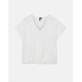 Product VERO MODA VMGABBI SS V-NECK TOP WVN GA thumbnail image