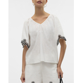 Product VERO MODA VMDIANA 2/4 V-NECK TOP WVN BTQ thumbnail image