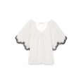 Product VERO MODA VMDIANA 2/4 V-NECK TOP WVN BTQ thumbnail image