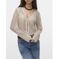 Product VERO MODA VMLEILANI GLITTER LS V-NECK SHORT CARDI thumbnail image