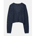 Product VERO MODA VMLEILANI GLITTER LS V-NECK SHORT CARDI thumbnail image