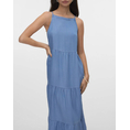 Product VERO MODA VMFLEUR SL 7/8 LAYER TENCEL DRESS GA thumbnail image