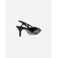 Product LAURA BIAGIOTTI 8969 SHOES LOGO MAT WITH BUCKLE & STRAP BLACK thumbnail image