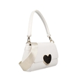 Product LOVE TO LOVE by GAI LTL16 ΤΣΑΝΤΑ ΩΜΟΥ ME ΚΟΥΜΠΩΜΑ ΚΑΡΔΙΑ  WHITE(Διαστάσεις: 24.5 x 16 x 7εκ.) thumbnail image