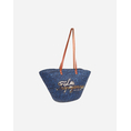 Product LES TROPEZIENNES MIL-TZ-01 ΤΣΑΝΤΑ ΘΑΛΑΣΣΗΣ ΨΑΘΑ ΜΕ ΓΡΑΜΜΑΤΑ DARK-BLUE (Διαστάσεις: 52 x 31 x 17 εκ.) thumbnail image