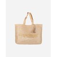 Product LES TROPEZIENNES PAN-TZ-01 ΤΣΑΝΤΑ ΘΑΛΑΣΣΗΣ ΥΦΑΣΜΑ ΜΕ ΓΡΑΜΜΑΤΑ BEIGE thumbnail image