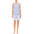 Product PINK LABEL PYJAMA SHORTS ICE BLUE FLEUR thumbnail image