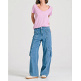 Product FUNKY BUDDHA Women's Basic Short Sleeve Blouse thumbnail image