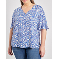 Product PARABITA Floral viscose shirt with V-neck thumbnail image