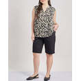 Product PARABITA Μπλούζα βισκόζη αμάνικη εμπριμέ animal print thumbnail image