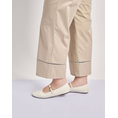 Product PARABITA Παντελόνι cropped καμπαρντίνα  με τρέσα thumbnail image