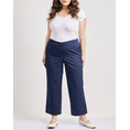 Product PARABITA Παντελόνι cropped καμπαρντίνα  με τρέσα thumbnail image