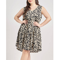 Product PARABITA Μίντι Φόρεμα βισκόζη εμπριμέ animal print thumbnail image