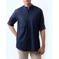 Product THE BOSTONIANS  ΠΟΥΚΑΜΙΣΟ ΒΑΜΒΑΚΙ ΛΙΝΟ CUSTOM FIT Plain COTTONLINEN Mao CustomFit thumbnail image