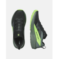 Product SALOMON TRAIL RUNNING - SENSE SENSE RIDE 5 BLACK / LAUREL WREATH / GREEN GECKO MEN'S SHOES thumbnail image