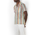 Product THE BOSTONIANS  ΠΟΥΚΑΜΙΣΟ CHARLES ΛΙΝΟ ΒΑΜΒΑΚΙ CUSTOM Print LINEN COTTON Bayron Custom FIT thumbnail image
