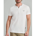 Product NAVY&GREEN V-NECK T-SHIRT WITH BUTTONS thumbnail image