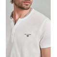 Product NAVY&GREEN V-NECK T-SHIRT WITH BUTTONS thumbnail image