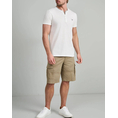 Product NAVY&GREEN V-NECK T-SHIRT WITH BUTTONS thumbnail image