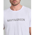 Product NAVY&GREEN V-NECK T-SHIRT thumbnail image