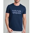 Product NAVY&GREEN V-NECK T-SHIRT thumbnail image