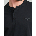 Product NAVY&GREEN V-NECK T-SHIRT WITH BUTTONS thumbnail image