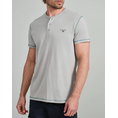 Product NAVY&GREEN V-NECK T-SHIRT WITH BUTTONS thumbnail image