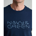 Product NAVY&GREEN V-NECK T-SHIRT thumbnail image