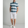 Product NAVY&GREEN ΜΠΛΟΥΖΑΚΙ ΠΟΛΟ, ΡΙΓΕΣ, CUSTOM FIT thumbnail image