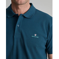 Product NAVY&GREEN POLO SHIRT SOL/COL, CUSTOM FIT thumbnail image