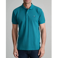 Product NAVY&GREEN POLO SHIRT SOL/COL, CUSTOM FIT thumbnail image