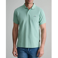 Product NAVY&GREEN POLO SHIRT SOL/COL, CUSTOM FIT thumbnail image