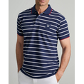 Product NAVY&GREEN ΜΠΛΟΥΖΑΚΙ ΠΟΛΟ, ΡΙΓΕΣ, CUSTOM FIT thumbnail image