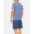 Product PINK LABEL PYJAMA V NAVY MOSS thumbnail image