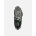 Product SKECHERS Leather Overlay Mesh Lace Up Sneaker W/ Swan Logo thumbnail image
