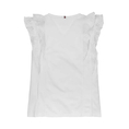Product TOMMY HILFIGER BRODERIE ANGLAISE KNIT TOP SS thumbnail image