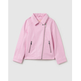Product OVS FAKE LEATHER JACKET PINK thumbnail image