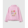 Product OVS FAKE LEATHER JACKET PINK thumbnail image