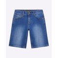 Product GUESS STRETCH DENIM SHORTS - CO CRISSCROSS COMFORT INDIGO SHORTS FOR BOY thumbnail image