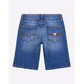 Product GUESS STRETCH DENIM SHORTS - CO CRISSCROSS COMFORT INDIGO SHORTS FOR BOY thumbnail image
