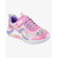 Product SKECHERS Lighted Unicorn Bungee & Gore Sneaker W/ Rainbow Glitter Print Upper thumbnail image