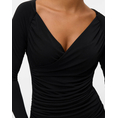 Product AWARE BY VERO MODA AWSOPHIA LS V-NECK WRAP TOP thumbnail image