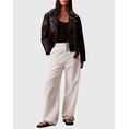 Product CALVIN KLEIN JEANS FAUX LEATHER MOTO JACKET W/BELT thumbnail image