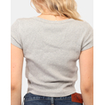 Product CALVIN KLEIN JEANS A- WOVEN LABEL 2X2 RIB BABY TEE thumbnail image