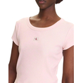 Product CALVIN KLEIN JEANS A- WOVEN LABEL 2X2 RIB BABY TEE thumbnail image