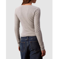 Product CALVIN KLEIN JEANS LS WOVEN LABEL 2X2 RIB SCOOP NEC thumbnail image