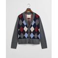 Product GANT ΖΑΚΕΤΑ ΠΛΕΚΤΗ ARGYLE V-NECK CARDIGAN thumbnail image