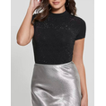 Product GUESS SS MOCK NECK ALL OVER 4G TEE WOMEN'S T-SHIRT thumbnail image