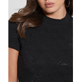 Product GUESS SS MOCK NECK ALL OVER 4G TEE WOMEN'S T-SHIRT thumbnail image